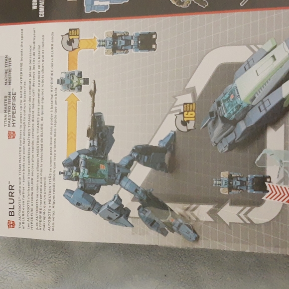 Transformers Generations Deluxe Class Titans Return BLURR & HYPERFIRE SEALED - Picture 8 of 14